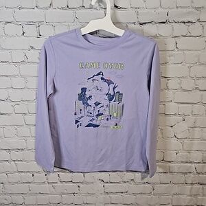 Gamer graphic long sleeve tee